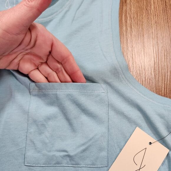☔️🔹️NWT Joie Blue Lightweight Sleeveless Top Small - Picture 6 of 9